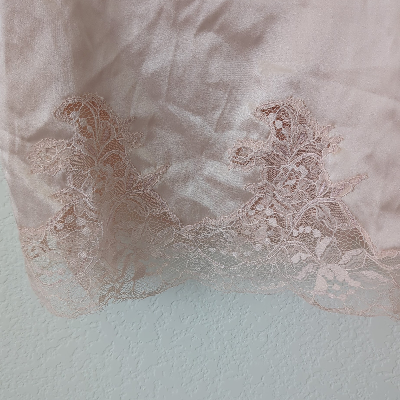 Fleur Of England Silk Cami Top Size Small Luxury Lingerie Tank Top Pink — image 2 of 7